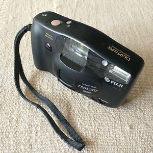 vtg Fuji DL-95 Super 35mm Film Camera  Autofocus Point & Shoot UNTESTED